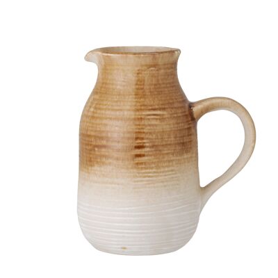 Dahlia Jug, Brown, Stoneware (D10xL14,5xH16 cm)