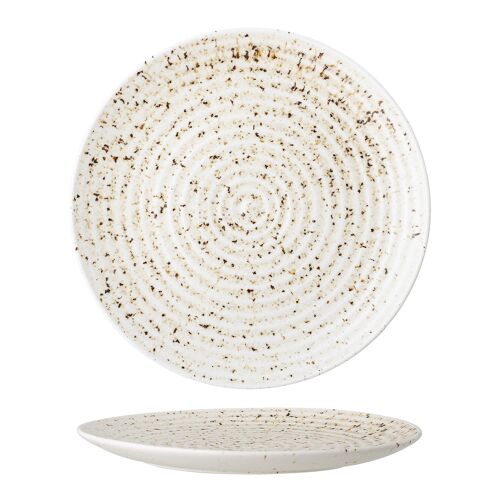 Willow Plate, Nature, Stoneware (D27,5 cm)