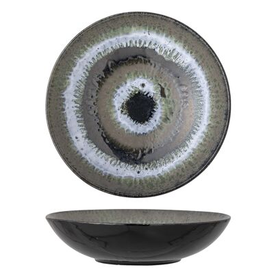 Selim Bowl, Black, Stoneware (D33xH8,5 cm)