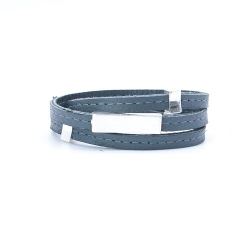 TERRENCE | LILAC GRAY| TRIPLE BRACELET