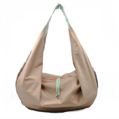 CONTREBANDIER | BROWN & ORANGE | SAC BANDOULIÈRE