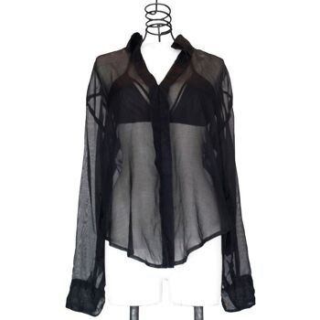 SACHA | NOIR | BLOUSE CROISE 1