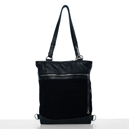 ARTEMISIA | BLACK | 2 IN 1 BACKPACK/SHOPPER