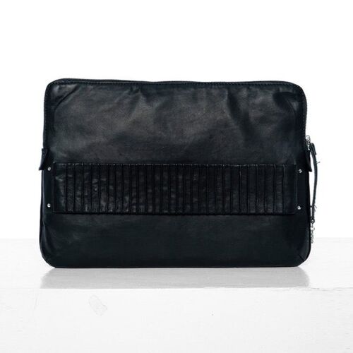 ALALA | BLACK | LAPTOP SLEEVE CLUTCH