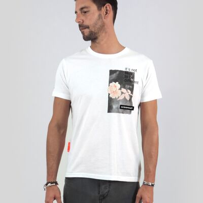 T-shirt ROSE | White