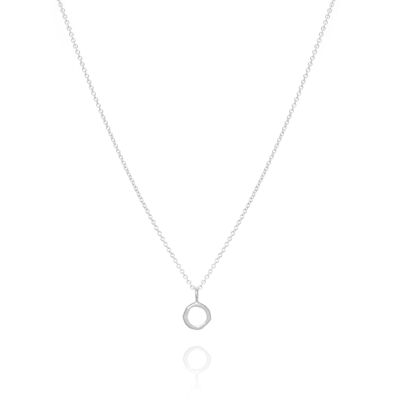 Stars Align Halo necklace sterling silver - 16" - sterling silver