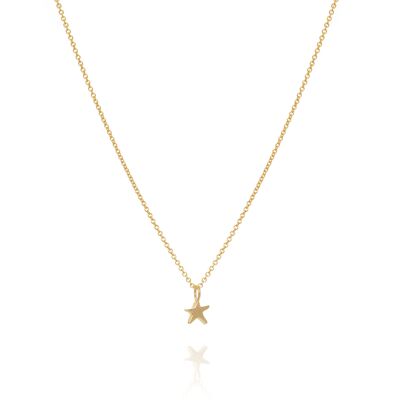 Stars Align Star necklace 14ct gold vermeil - 16"
