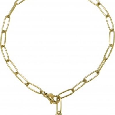 Bracciale Cosmopolitan 20cm acciaio inossidabile - oro