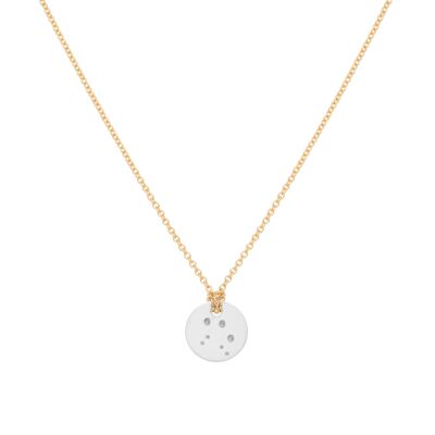 Libra Constellation necklace - sterling silver