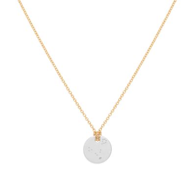 Pisces Constellation necklace - 14k filled gold