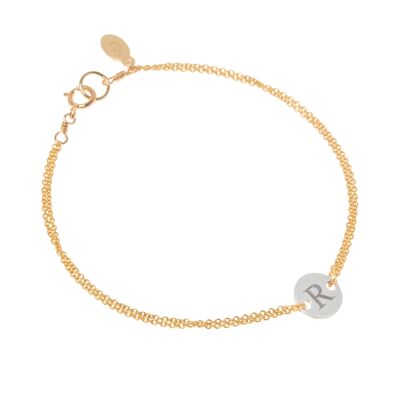 Heritage coin bracelet - A - Gold