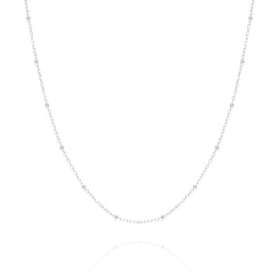 La Lune necklace, silver