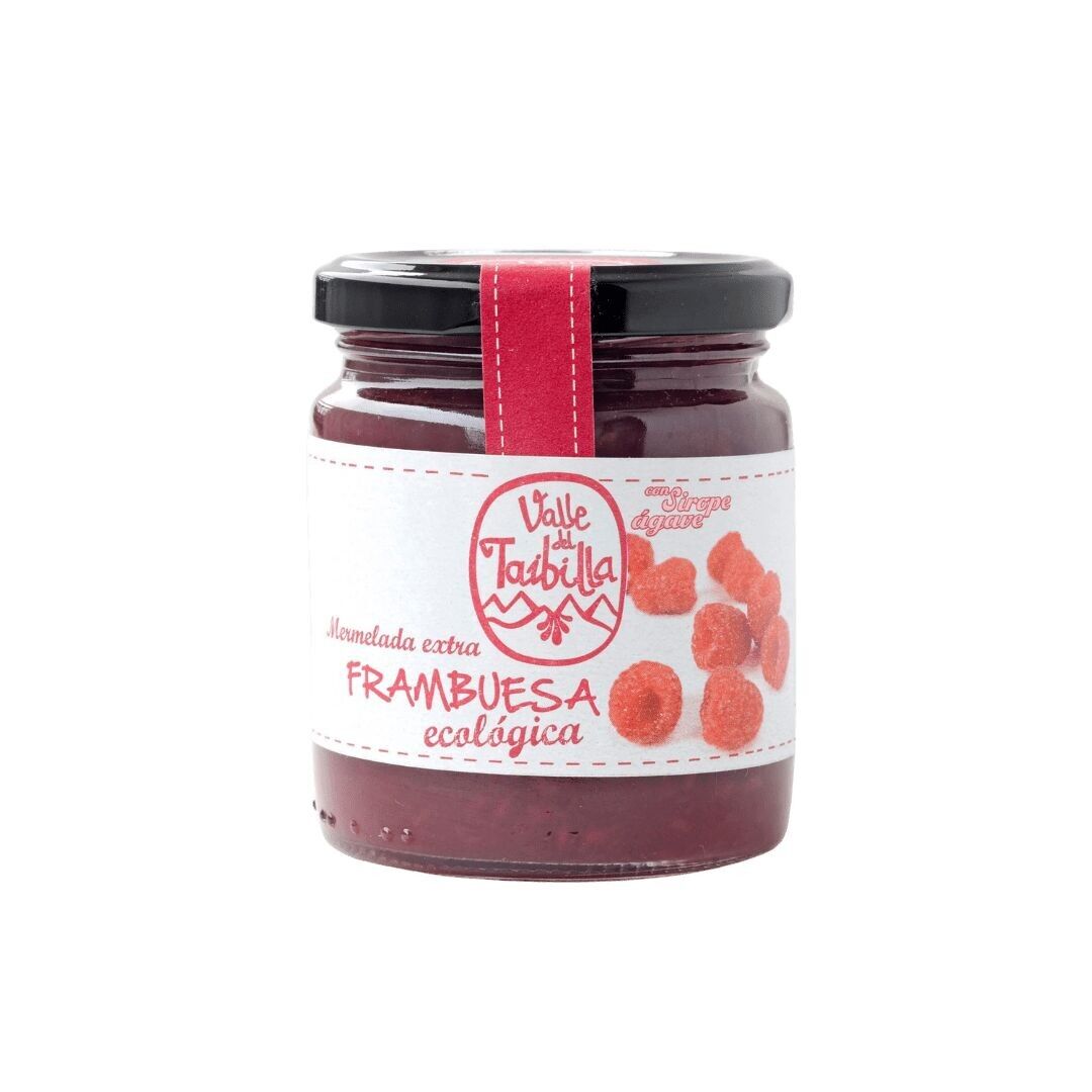 Marmellata di Lamponi Bio con Sciroppo d'Agave e qualità EXTRA biologica