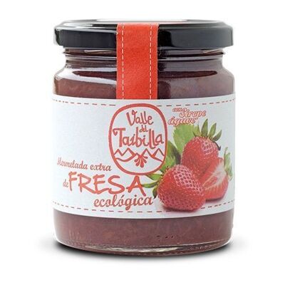 Confiture de Fraises BIO au Sirop d'Agave et qualité EXTRA