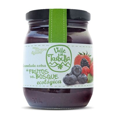 Red Fruit Jam with Agave Syrup and Family Format