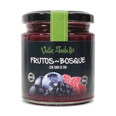 Compote BIO de Fruits Rouges au Jus de Raisin et qualité EXTRA