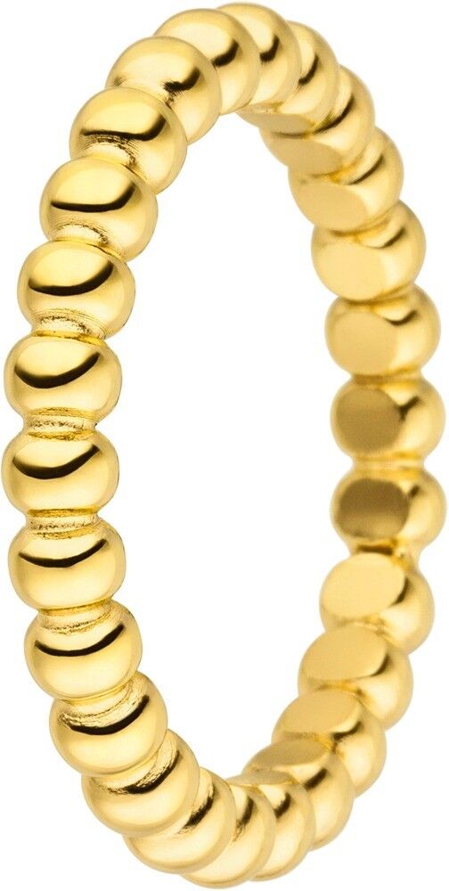 Plug ring inside 3mm ball gold