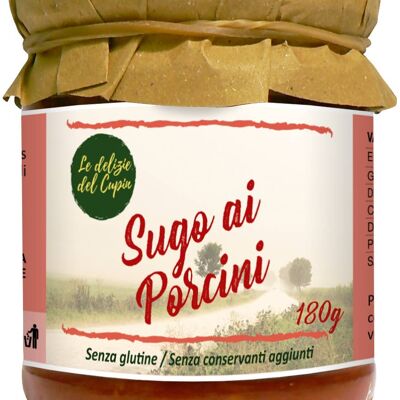 Cupin di Sugo ai Funghi Porcini 180g