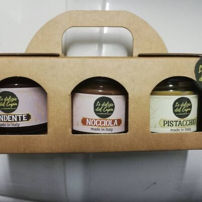 Spreadable creams kit