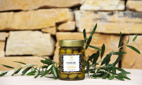 Olives vertes nature - Variété Picholine
