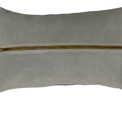 Cushion suede 30x50 cm light grey