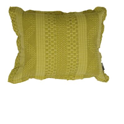 Cushion Roorke35x45 cm ocher yellow