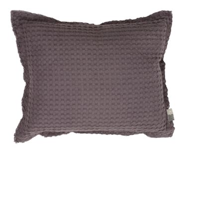 Coussin Nitan 35x45 cm gaufré Lilas