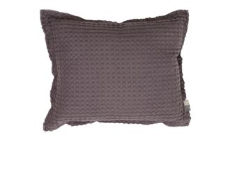 Coussin Nitan 35x45 cm gaufré Lilas