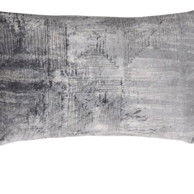 Cuscino Effetto Seta 40x60cm grigio argento