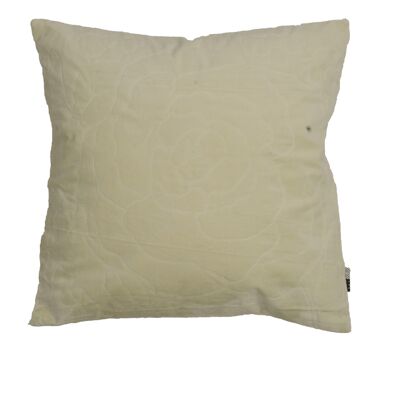 Cushion Velvet embrodery 50x50cm Lichr grey