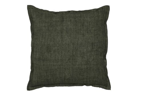 Cushion Linen 50x50cm Dark Grey