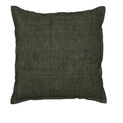 Cushion Linen 50x50cm Dark Grey