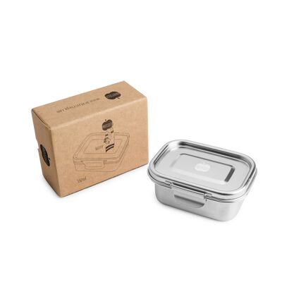 Brotzeit BUDDY sealed lunch box made of stainless steel - 550ml