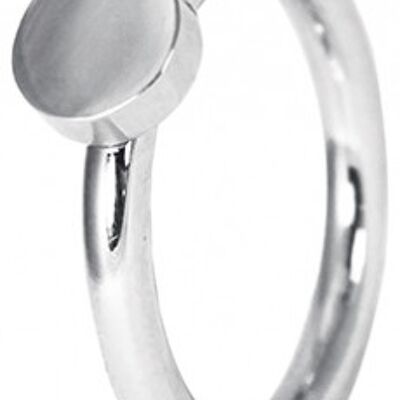 Insert ring inside, round profile, round attachment made of stainless steel