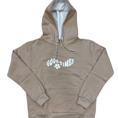 Sudadera Romy - M - Rosa/Blanco