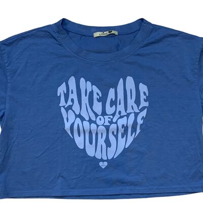 Camiseta Ricki - Azul cielo