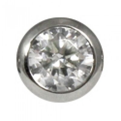 Attachment for plug-in ring zirconia 7mm steel