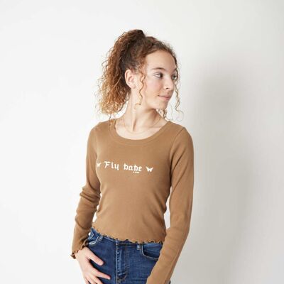 Camiseta Pryce - Camel