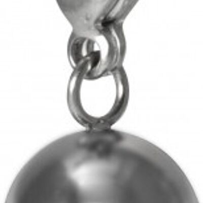 Charm Cosmopolitan ball polished stainless steel
