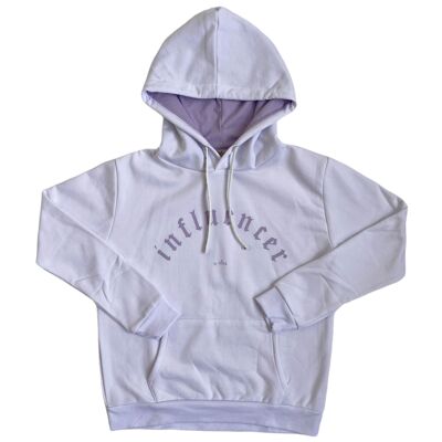 Sudadera Noa - Blanco / Lila