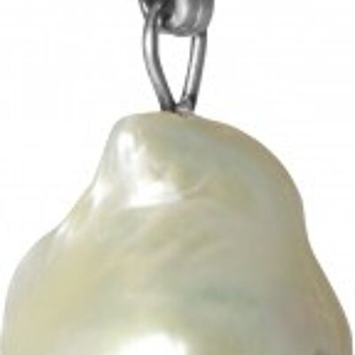 Charm Cosmopolitan perla in acciaio inox