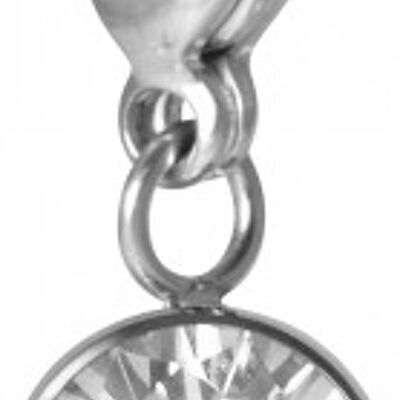 Charm Cosmopolitan with a solitaire stainless steel