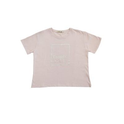 Camiseta Honor - Rosa/Plata