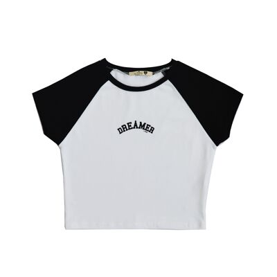 Camiseta Hilda - Blanco/Negro