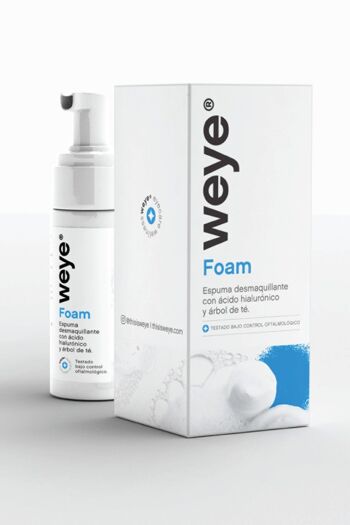 Weye Eye Foam (mousse nettoyante pour les paupières) 2