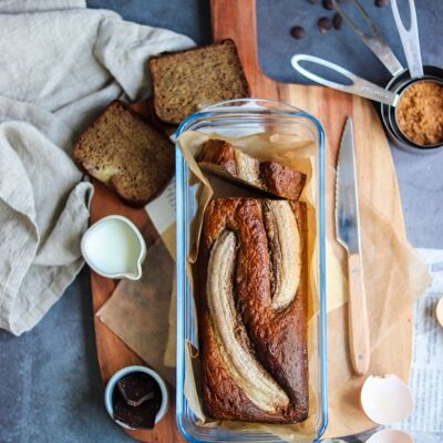 Preparato Biologico per Pane alla Banana Senza Zuccheri Aggiunti