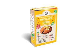 Préparation Gâteau Bio pour Moelleux Citron 2