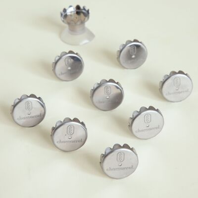 Magnetic soap dish capsule | Stainless steel insert