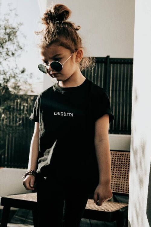 Tee shirt "Chiquita" Noir