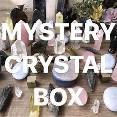 boîte mystère en cristal - petite